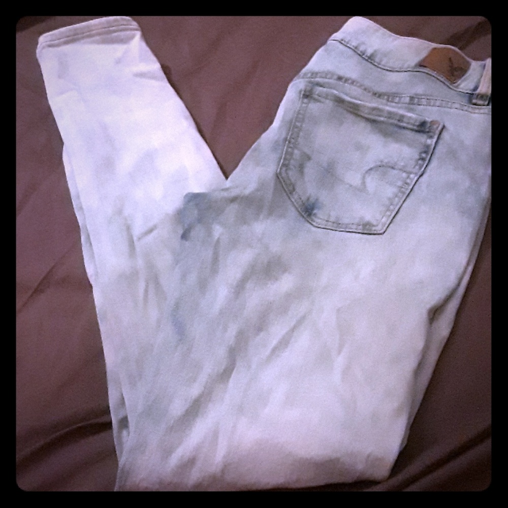 Woman jegging